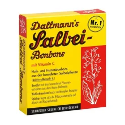 Dallmanns Salbeibonbons mit Vitamin C, 20 St