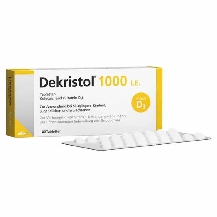 Dekristol 1.000 I.E. Tabletten, 100 St