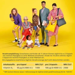 Dekristolvit D3 2000 I.E. pflanzlich Kapseln, 120 St
