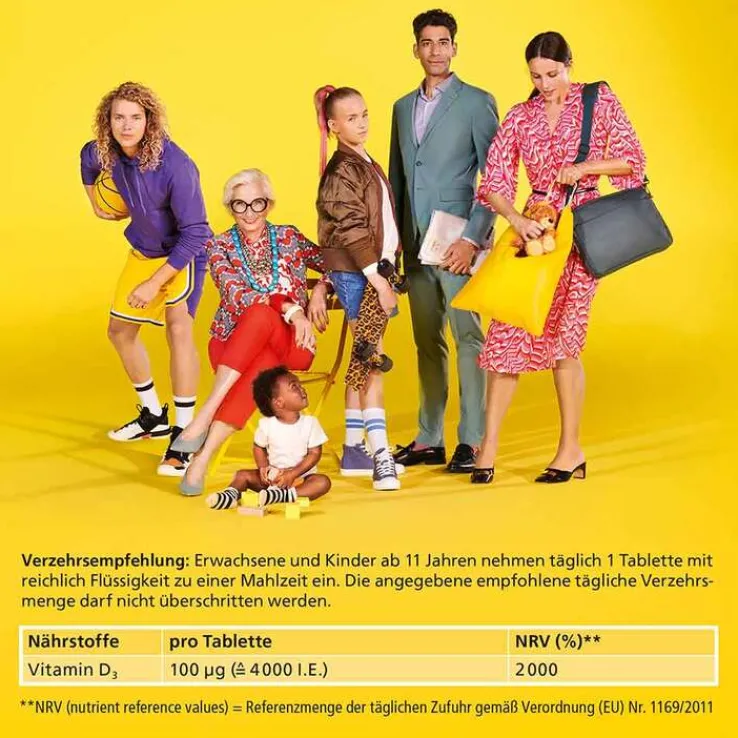 Dekristolvit D3 4.000 I.E. Tabletten, 60 St