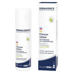 Dermasence Chrono retare aktivierende Vitamin-C Nachtpflege, 50 ml