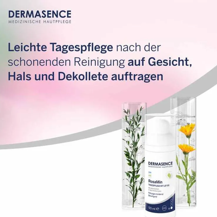 Dermasence Rosamin Tagespflege LSF 50 Emulsion, 50 ml