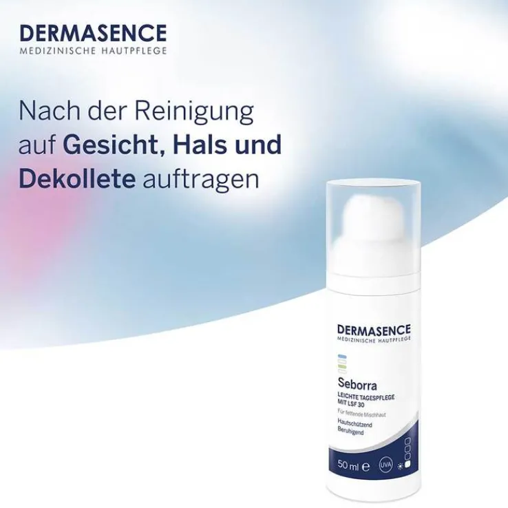 Dermasence Seborra leichte Tagespflege Creme LSF 30, 50 ml
