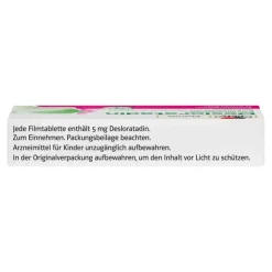 Desloratadin Doppelherzpharma 5 mg Filmtabletten, 20 St