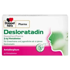 Desloratadin Doppelherzpharma 5 mg Filmtabletten, 50 St