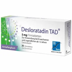 Desloratadin TAD® 5 mg Filmtabletten, 20 St