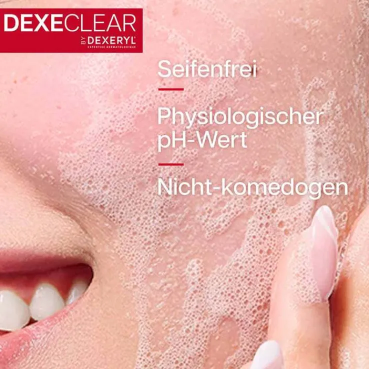 Dexeryl Dexeclear Reinigungsgel schäumend für unreine Haut, 400 ml