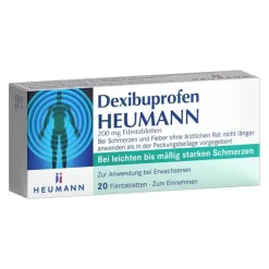 Dexibuprofen Heumann 200 mg Filmtabletten, 20 St