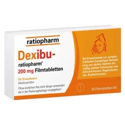 Dexibu-ratiopharm 200 mg Filmtabletten, 20 St