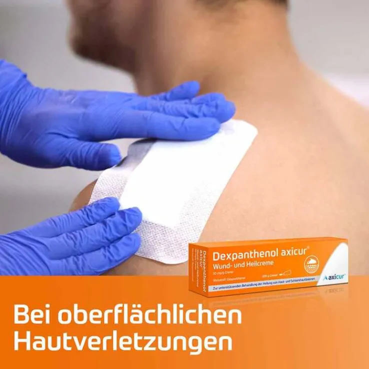 Dexpanthenol axicur® Wund- und Heilcreme, 100 g