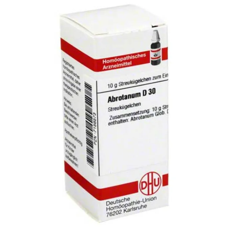 DHU Abrotanum D 30 Globuli, 10 g