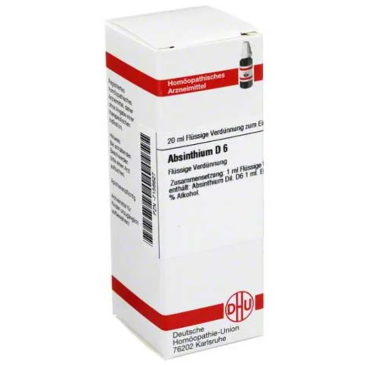 DHU Absinthium D 6 Dilution, 20 ml
