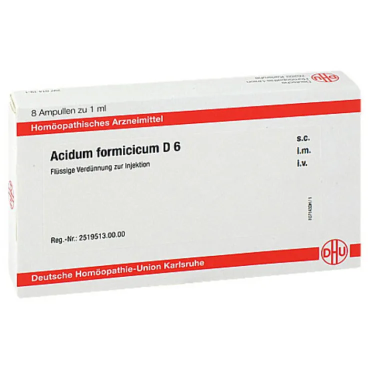 DHU Acidum formicicum D 6 Ampullen, 8X1 ml