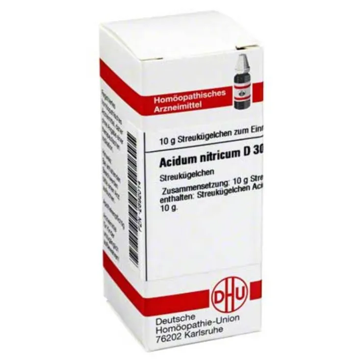 DHU Acidum nitricum D 30 Globuli, 10 g