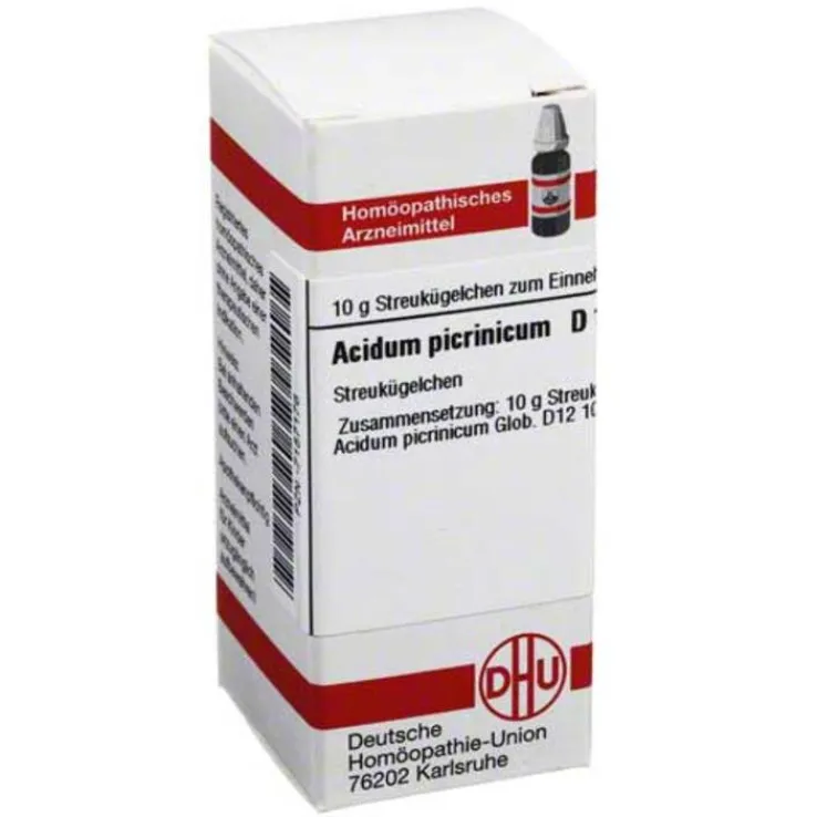 DHU Acidum picrinicum D 12 Globuli, 10 g