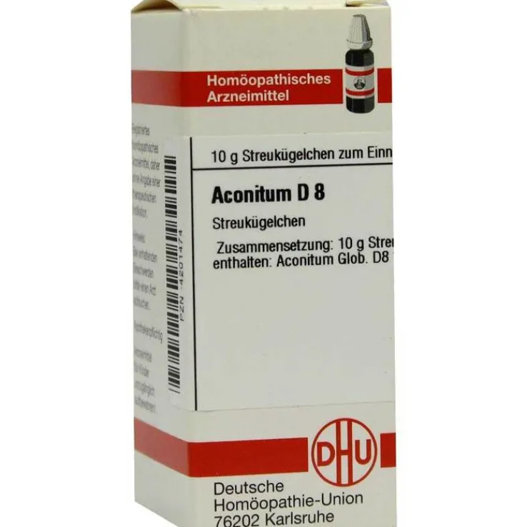 DHU Aconitum D 8 Globuli, 10 g