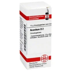 DHU Aconitum D 2 Globuli, 10 g