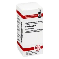 DHU Aconitum D 4 Globuli, 10 g
