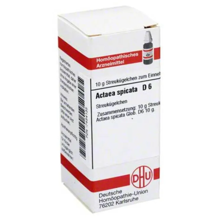 DHU Actaea spicata D 6 Globuli, 10 g