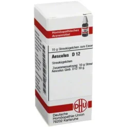 DHU Aesculus D 12 Globuli, 10 g