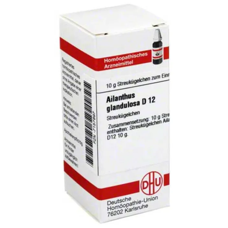 DHU Ailanthus gland. D 12 Globuli, 10 g