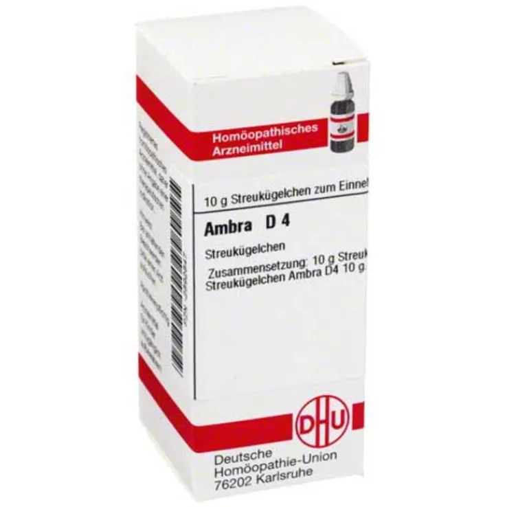 DHU Ambra D 4 Globuli, 10 g