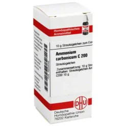 DHU Ammonium carbonicum C 200 Gl, 10 g