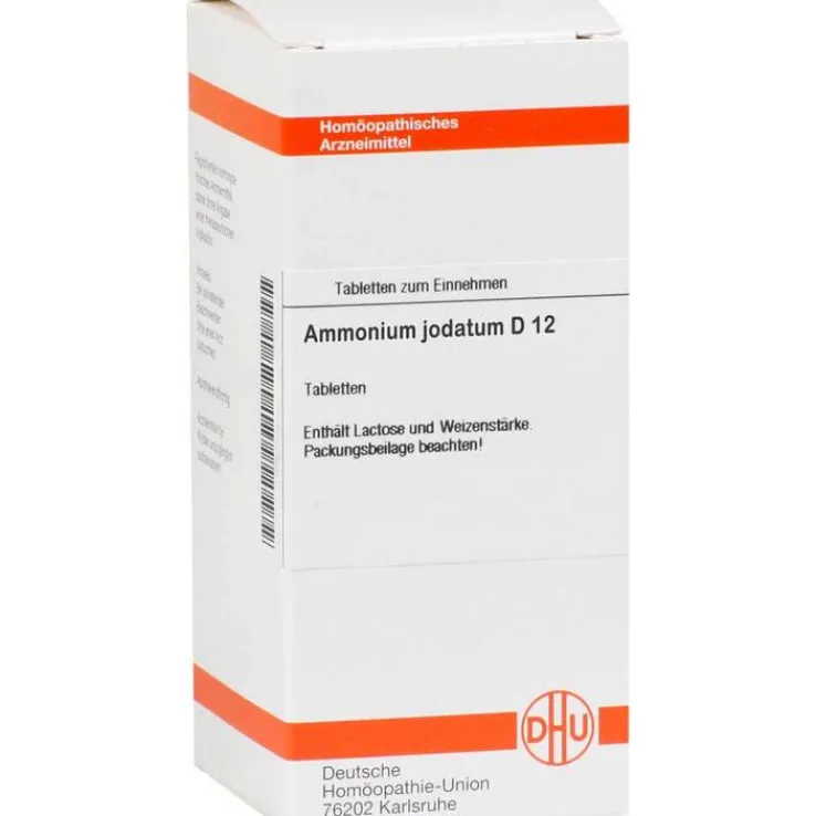 DHU Ammonium jodatum D 12 Tabletten, 80 St