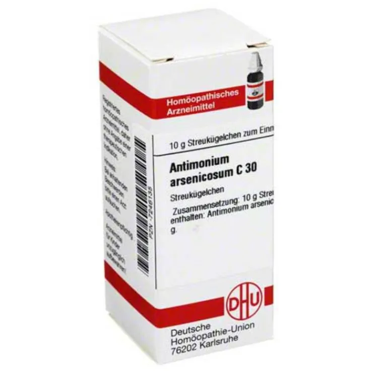 DHU Antimonium arsenicosum C 30, 10 g