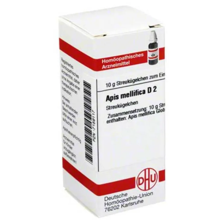 DHU Apis mellifica D 2 Globuli, 10 g