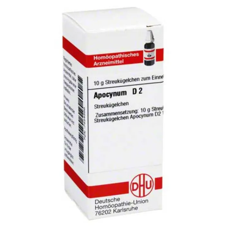 DHU Apocynum D 2 Globuli, 10 g