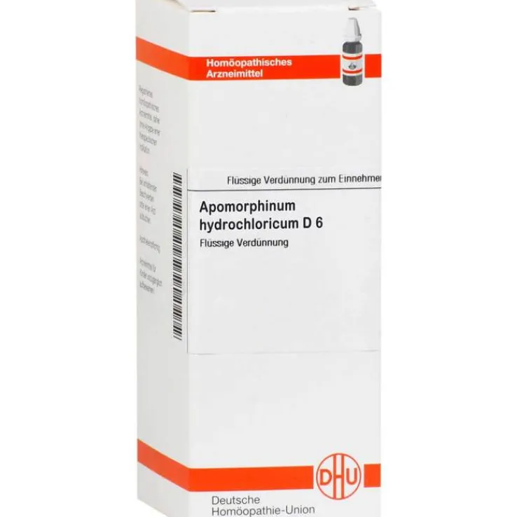 DHU Apomorphinum hydrochloric. D 6 Dilution, 20 ml