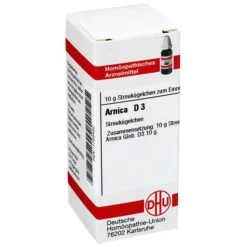 DHU Arnica D 3 Globuli, 10 g