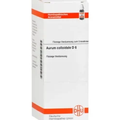 DHU Aurum colloidale D 6 Dilution, 20 ml