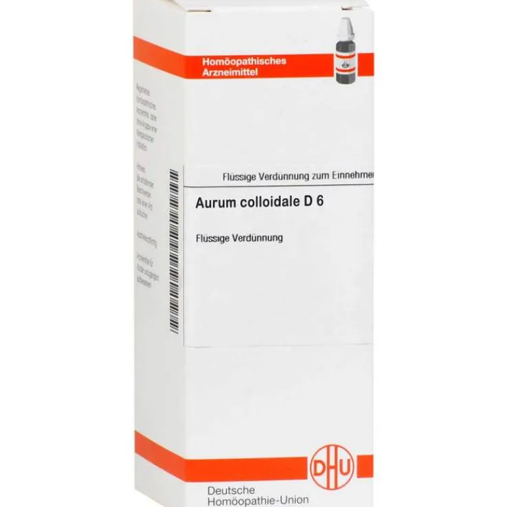 DHU Aurum colloidale D 6 Dilution, 20 ml