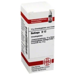 DHU Badiaga D 12 Globuli, 10 g