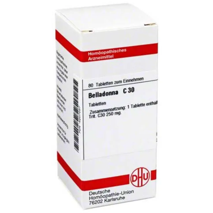 DHU Belladonna C 30 Tabletten, 80 St