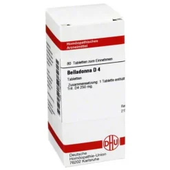DHU Belladonna D 4 Tabletten, 80 St