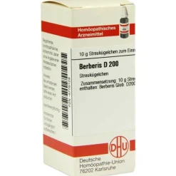 DHU Berberis D 200 Globuli, 10 g
