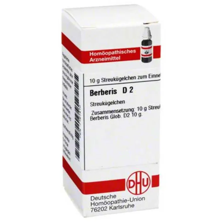 DHU Berberis D 2 Globuli, 10 g