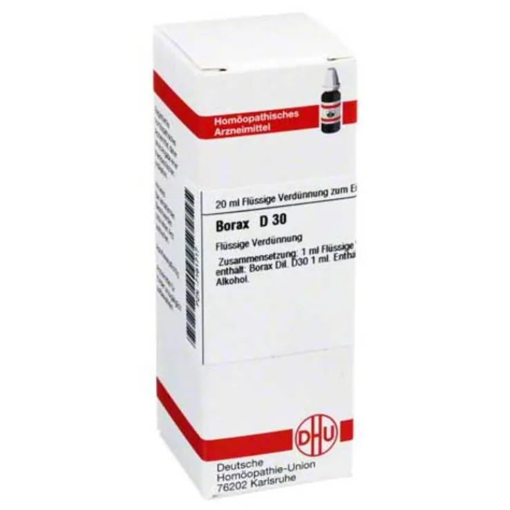 DHU Borax D 30 Dilution, 20 ml