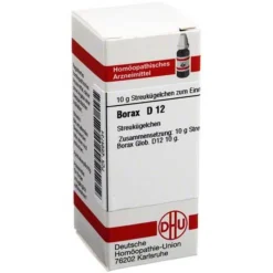 DHU Borax D 12 Globuli, 10 g