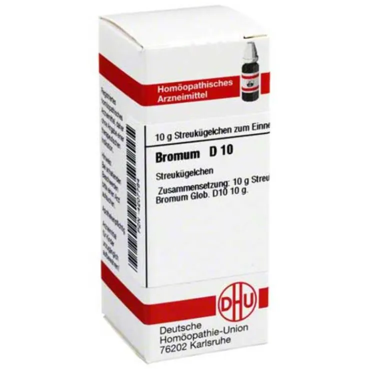 DHU Bromum D 10 Globuli, 10 g