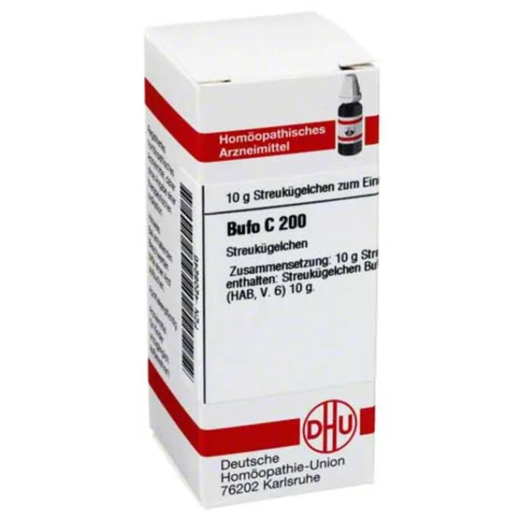 DHU Bufo C 200 Globuli, 10 g
