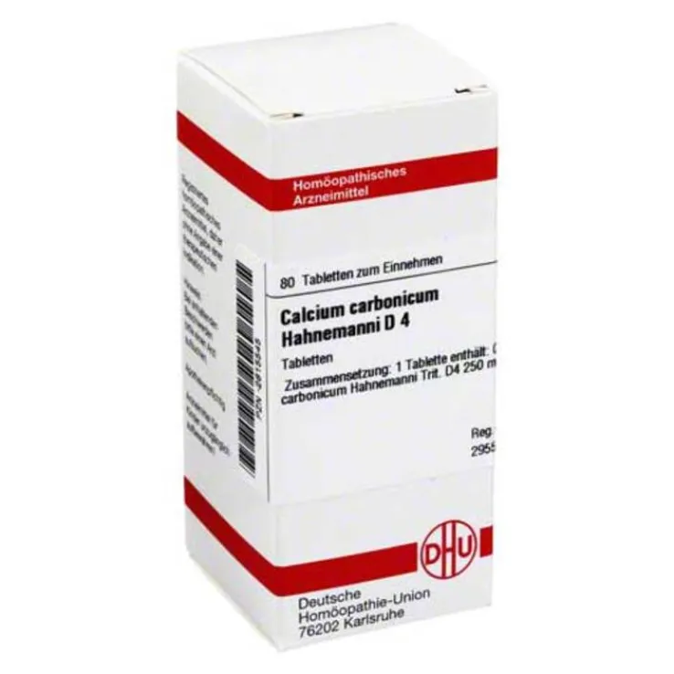 DHU Calcium carbonicum D 4 Table, 80 St