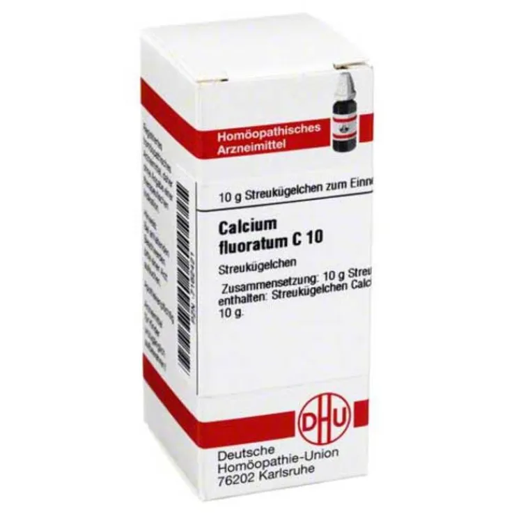 DHU Calcium fluoratum C 10 Globuli, 10 g
