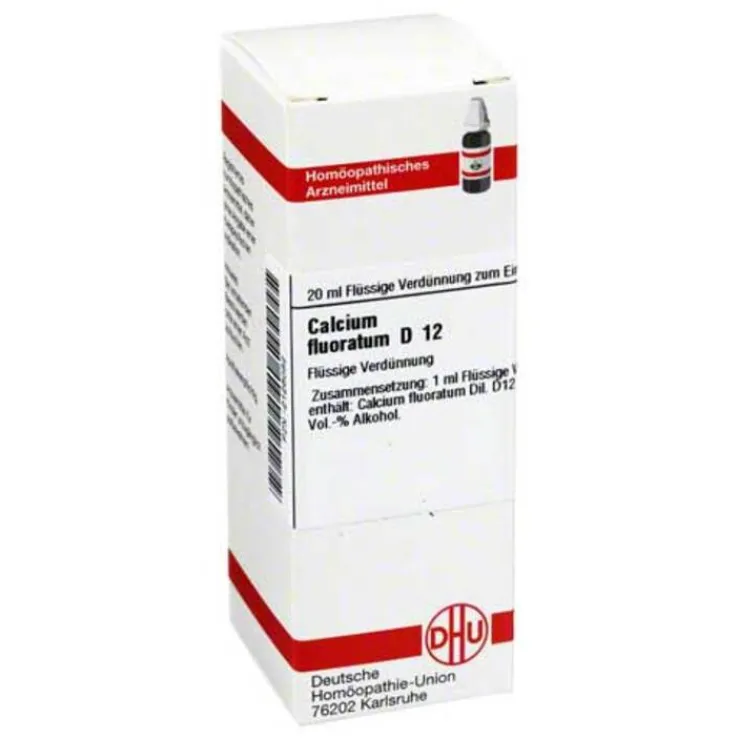 DHU Calcium fluoratum D 12 Dilution, 20 ml
