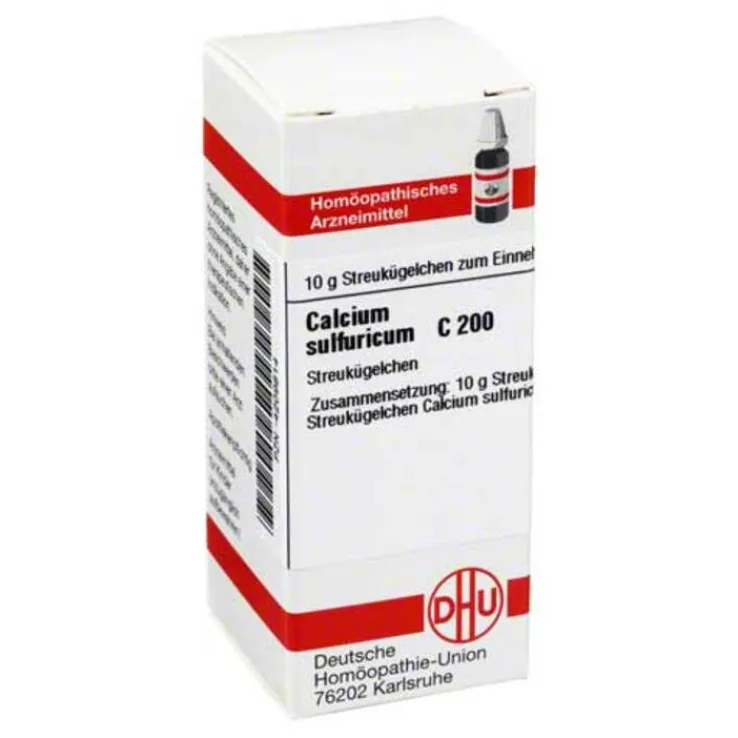DHU Calcium sulfuricum C 200 Globuli, 10 g