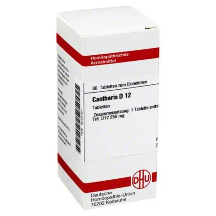 DHU Cantharis D 12 Tabletten, 80 St