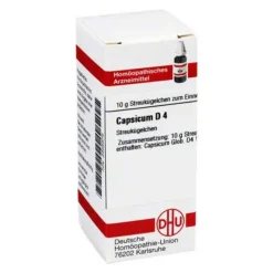 DHU Capsicum D 4 Globuli, 10 g